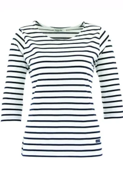 Armor lux AM225 - Marinière Femme Cap Coz Col Bateau