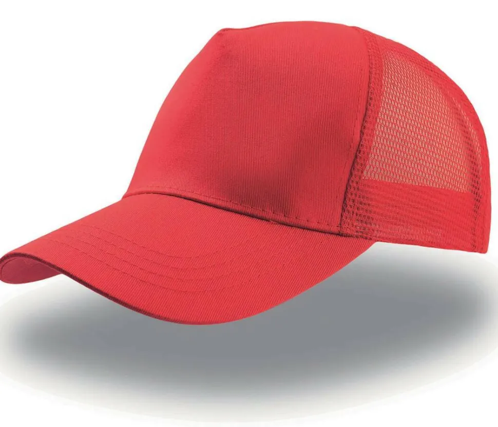 Atlantis AT085 - Casquette 5 Panneaux Trucker en Coton