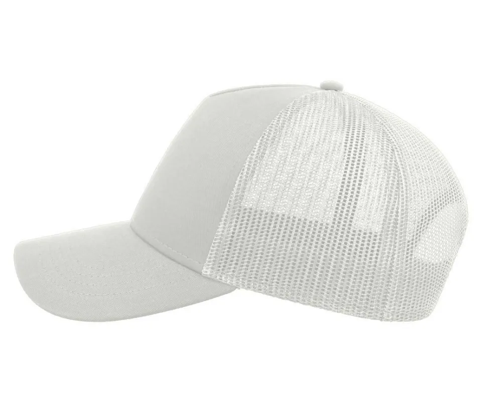 Atlantis AT085 - Casquette 5 Panneaux Trucker en Coton