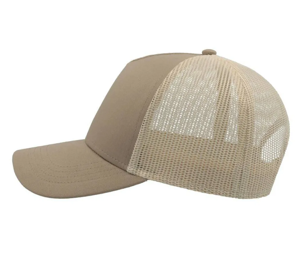 Atlantis AT085 - Casquette 5 Panneaux Trucker en Coton