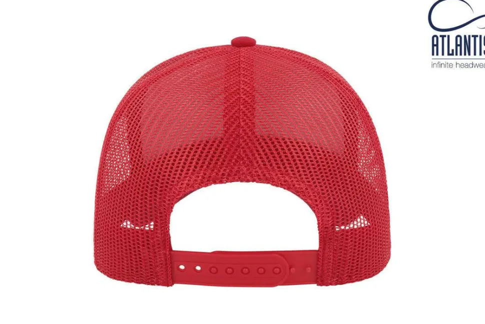 Atlantis AT085 - Casquette 5 Panneaux Trucker en Coton