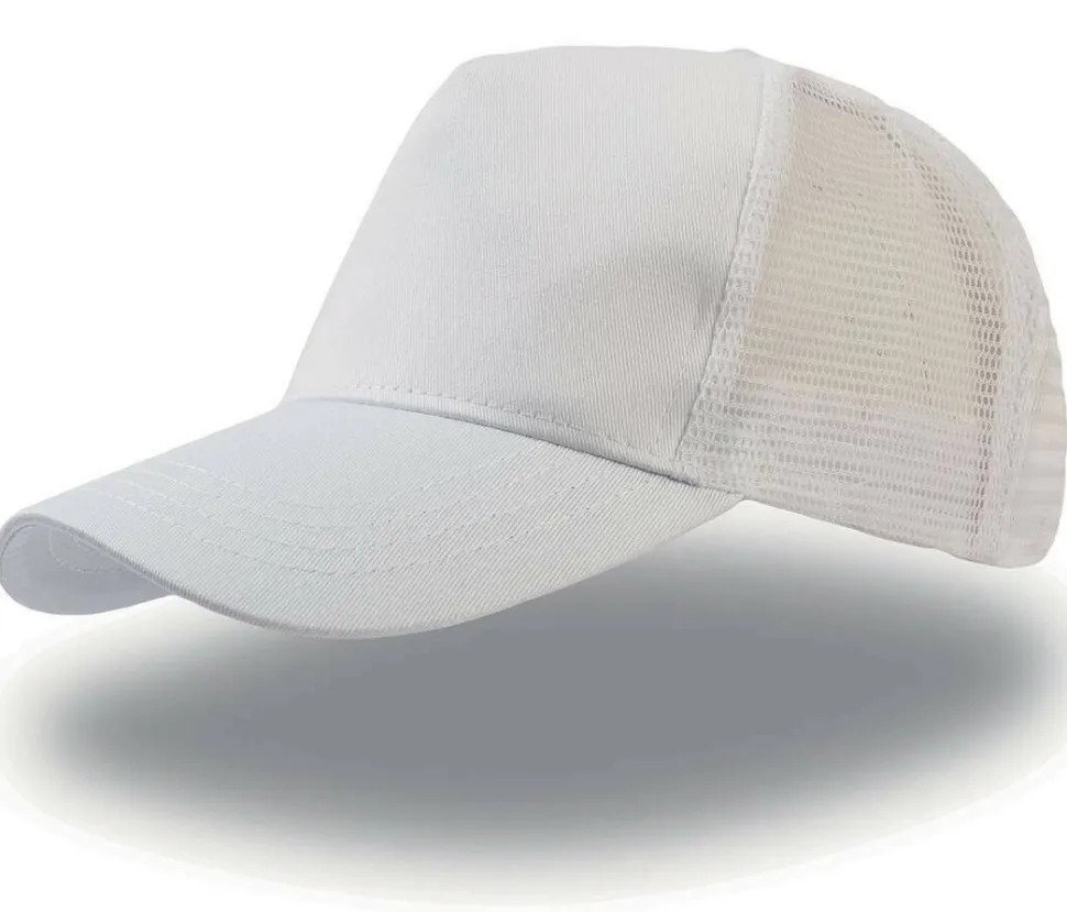 Atlantis AT085 - Casquette 5 Panneaux Trucker en Coton