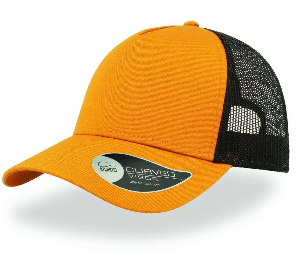 Atlantis AT085 - Casquette 5 Panneaux Trucker en Coton