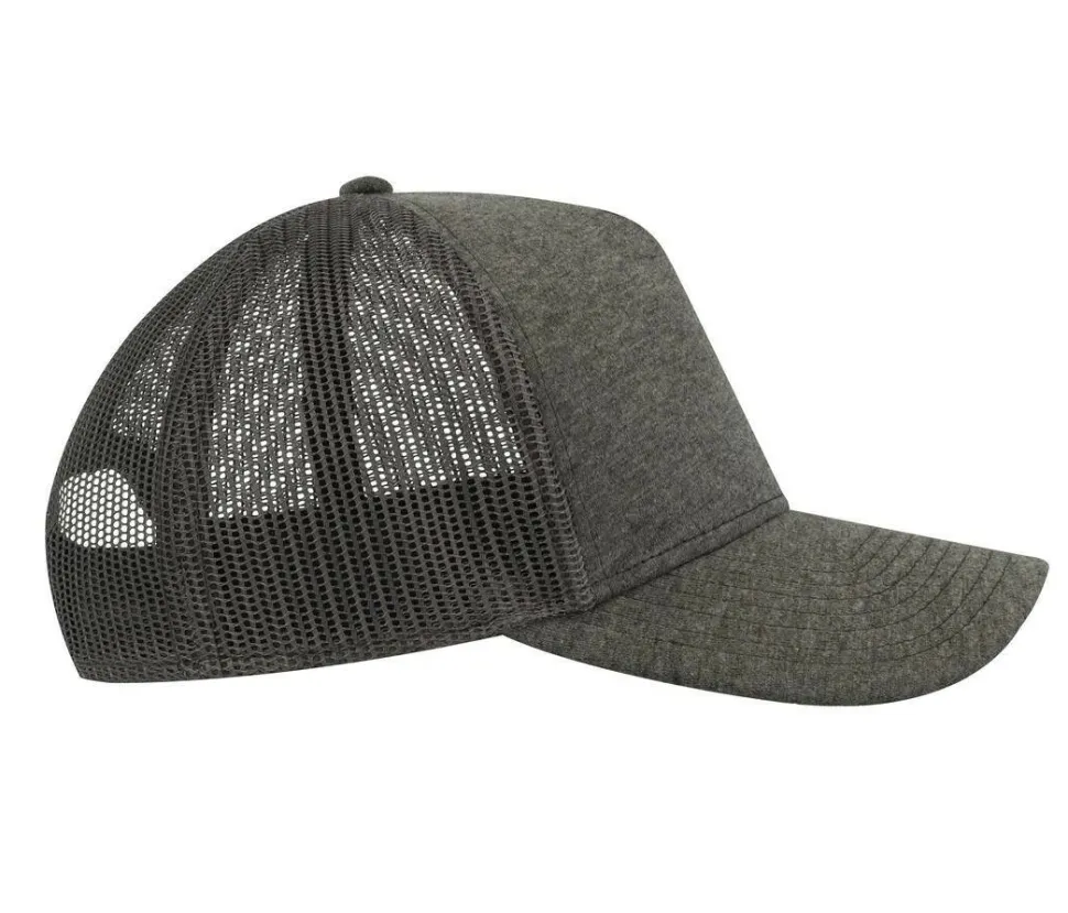 Atlantis AT083 - Casquette 5 Panneaux Visière en Jersey