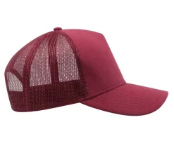 Atlantis AT083 - Casquette 5 Panneaux Visière en Jersey