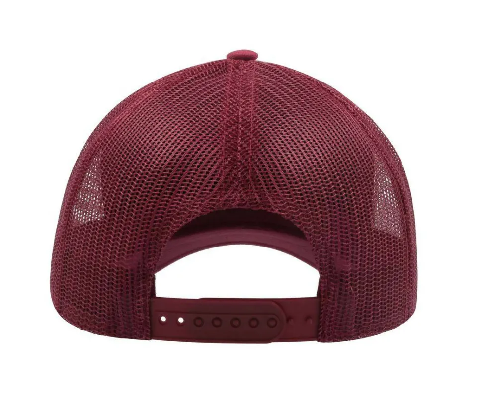Atlantis AT083 - Casquette 5 Panneaux Visière en Jersey