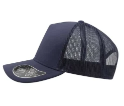 Atlantis AT083 - Casquette 5 Panneaux Visière en Jersey