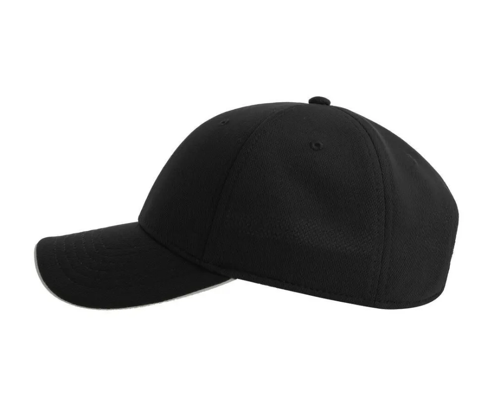 Atlantis AT064 - Casquette 6 pans en mélange bambou/polyester