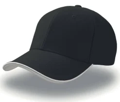 Atlantis AT077 - Casquette 6 Pans Contrastée
