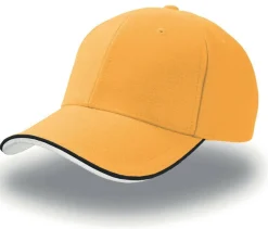 Atlantis AT077 - Casquette 6 Pans Contrastée