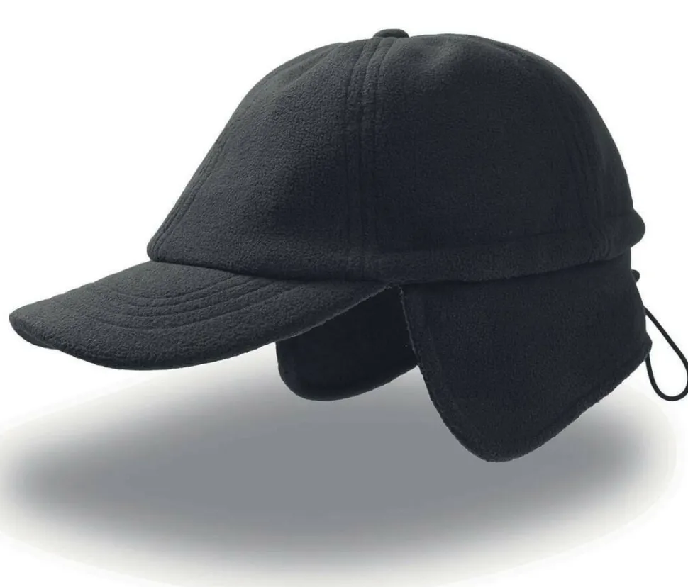 Atlantis AT118 - Casquette en Polaire 6 Pans Hiver