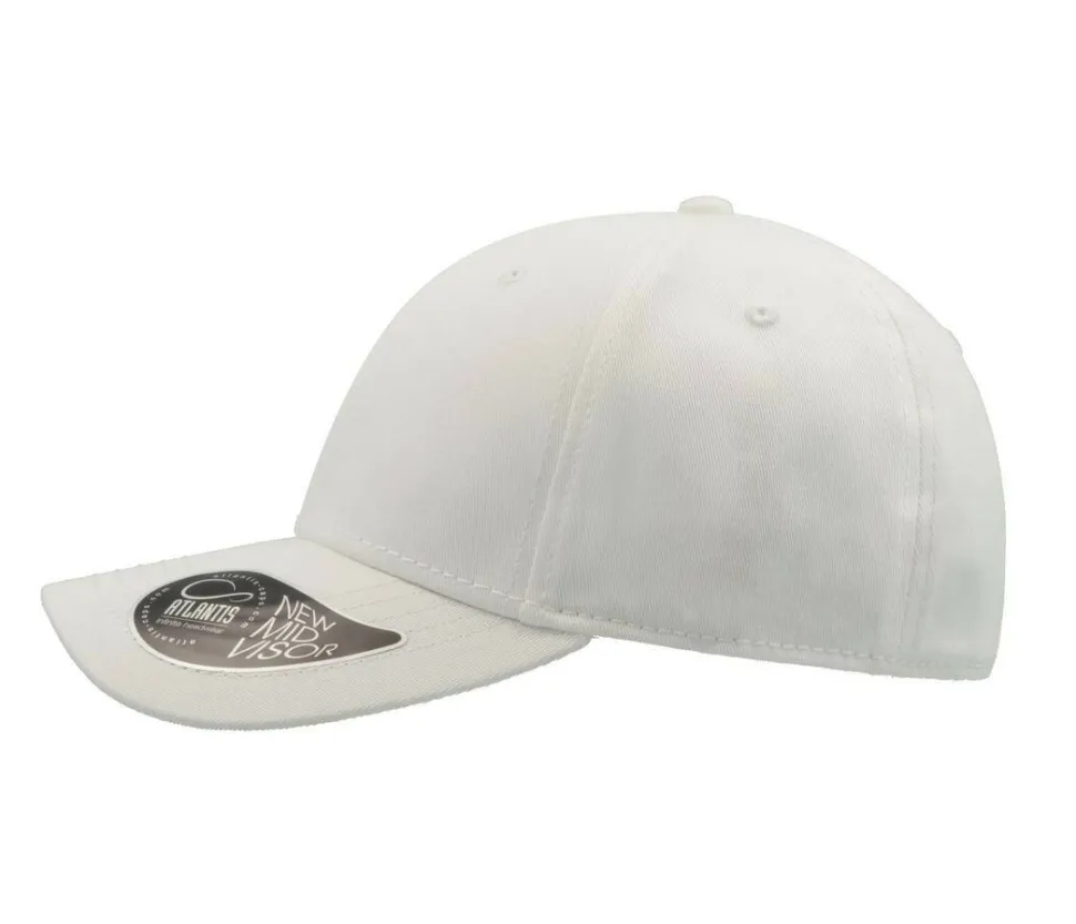 Atlantis AT030 - Casquette Pitcher Visière Mid Visor