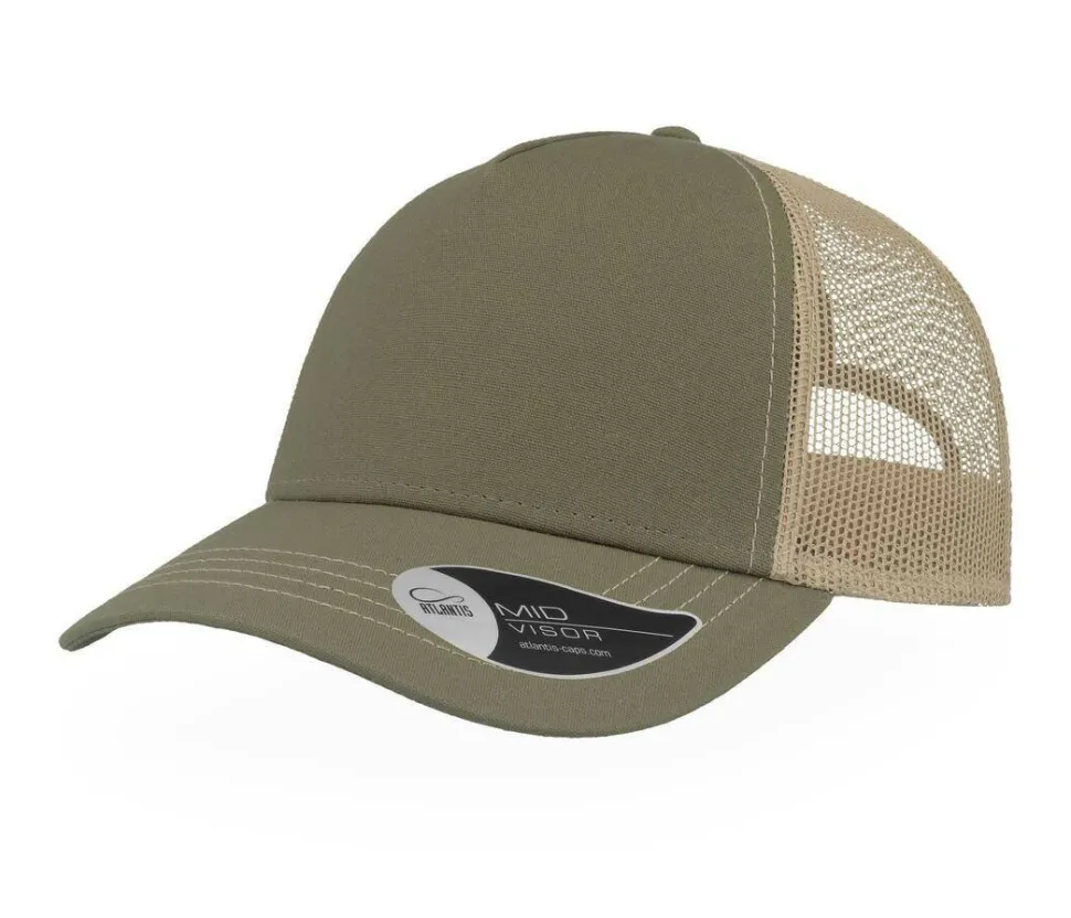 ATLANTIS AT180 - Casquette Rapper en coton canvas