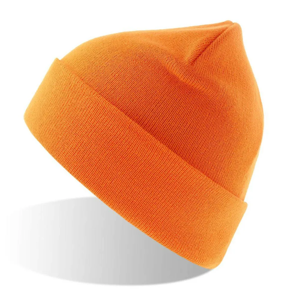 ATLANTIS HEADWEAR AT272 - Bonnet en bord côte avec rabat