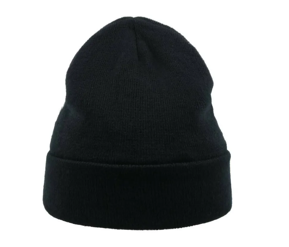 ATLANTIS HEADWEAR AT272 - Bonnet en bord côte avec rabat
