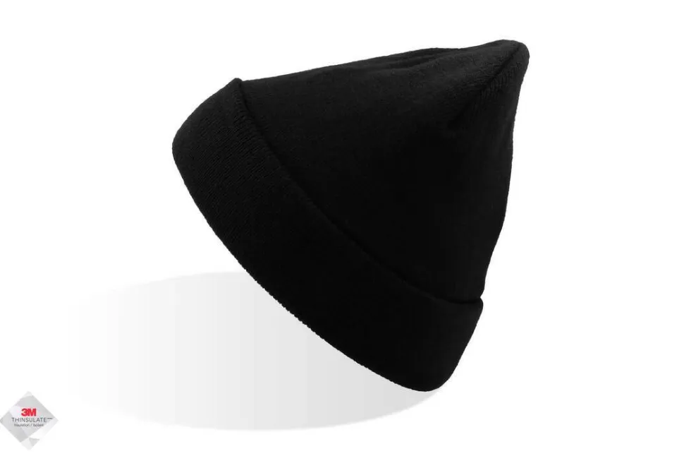 ATLANTIS HEADWEAR AT272 - Bonnet en bord côte avec rabat