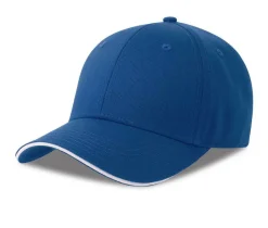 ATLANTIS HEADWEAR AT291 - Casquette 6 pans visière sandwich