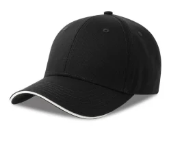 ATLANTIS HEADWEAR AT291 - Casquette 6 pans visière sandwich