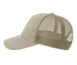 ATLANTIS HEADWEAR AT277 - Casquette style trucker en faux daim
