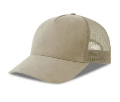 ATLANTIS HEADWEAR AT277 - Casquette style trucker en faux daim