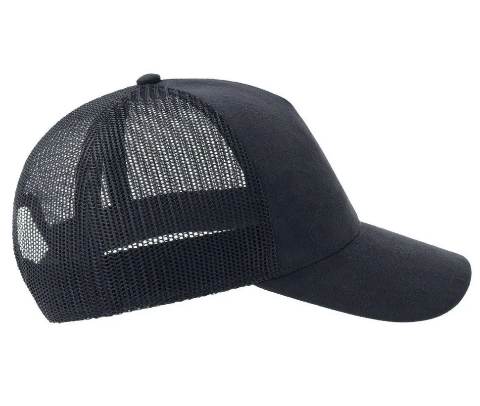 ATLANTIS HEADWEAR AT277 - Casquette style trucker en faux daim