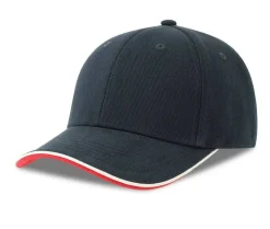 ATLANTIS HEADWEAR AT290 - Casquette 6 pans contrastée