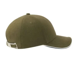 ATLANTIS HEADWEAR AT290 - Casquette 6 pans contrastée