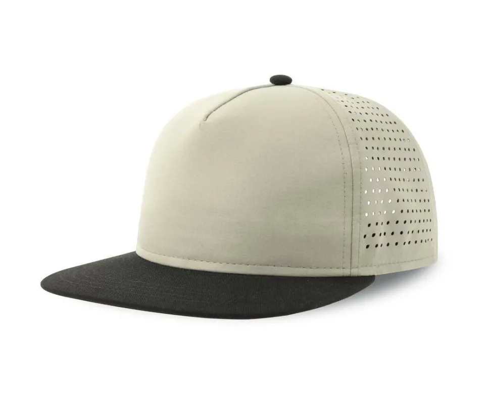 ATLANTIS HEADWEAR AT247 - Casquette visière plate en polyester recyclé