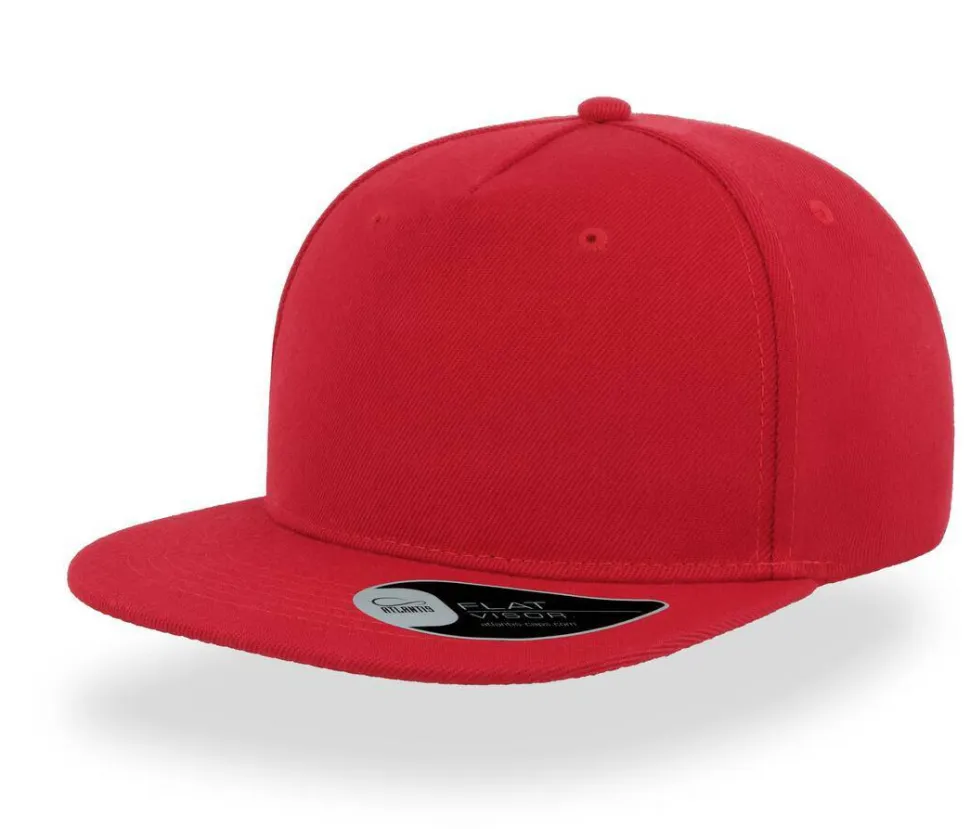ATLANTIS HEADWEAR AT262 - Casquette visière plate 5 pans