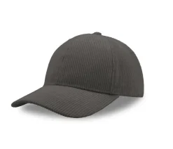 ATLANTIS HEADWEAR AT241 - Casquette 6 pans en corduroy recyclé