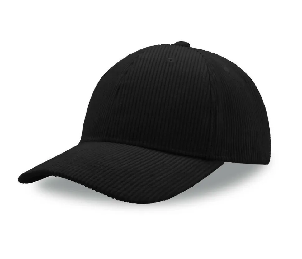 ATLANTIS HEADWEAR AT241 - Casquette 6 pans en corduroy recyclé