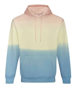 AWDIS JH022 - Sweat à capuche tie-dye