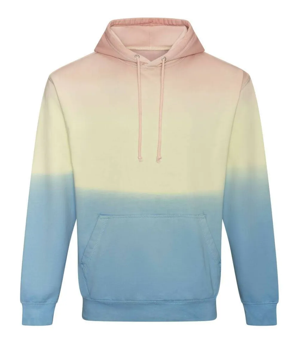 AWDIS JH022 - Sweat à capuche tie-dye