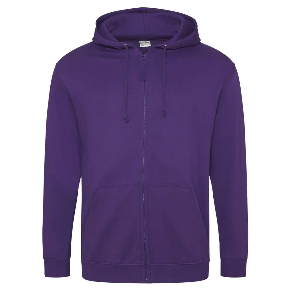AWDIS JH050 - Sweat à Capuche Zippé Élégance Sportive