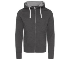AWDIS JH052 - Sweat à Capuche Zippé Résistant et Confortable