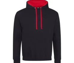 AWDIS JH003 - Sweat Capuche Contrastée