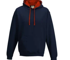 AWDIS JH003 - Sweat Capuche Contrastée