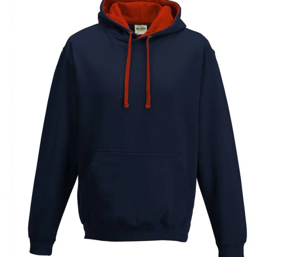 AWDIS JH003 - Sweat Capuche Contrastée