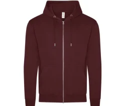 AWDIS JH250 - Sweat capuche zippé organique