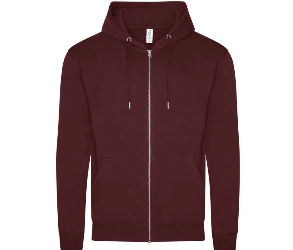 AWDIS JH250 - Sweat capuche zippé organique
