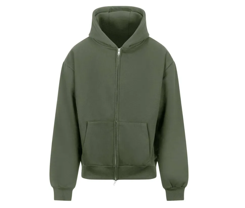 AWDIS JH125 - Sweat capuche zippé lourd
