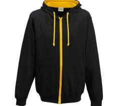 AWDIS JH053 - Sweat capuche zippé contrasté
