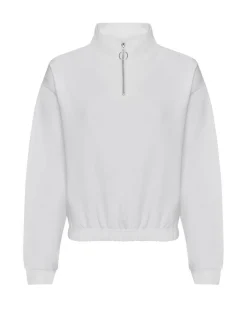 AWDIS JH037 - Sweat court col zippé femme