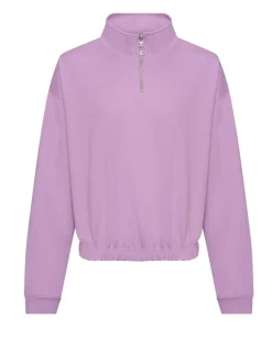 AWDIS JH037 - Sweat court col zippé femme