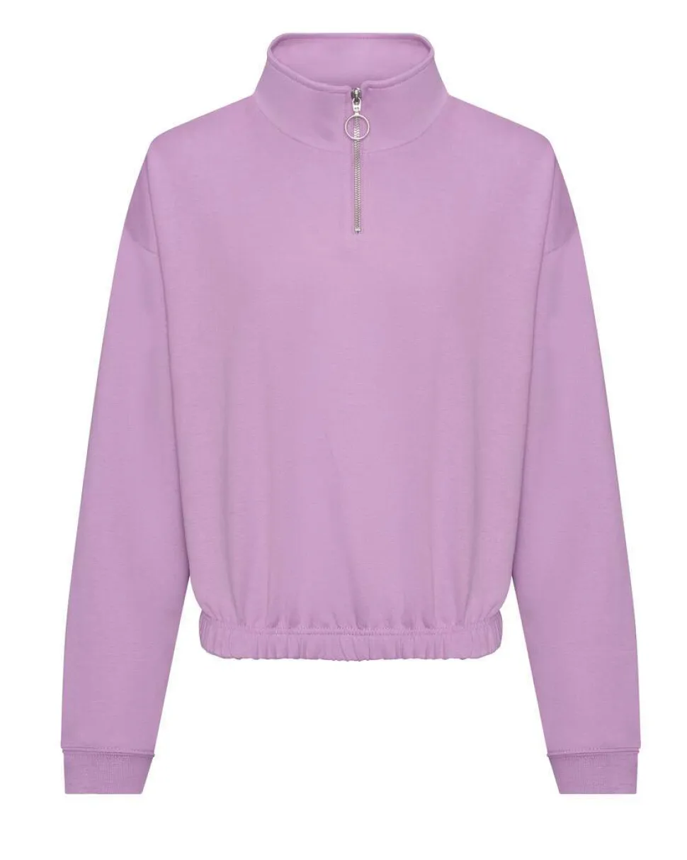 AWDIS JH037 - Sweat court col zippé femme