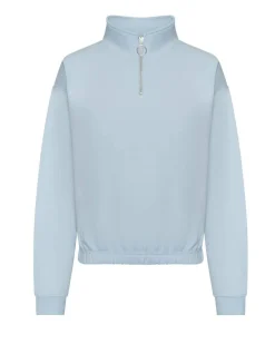 AWDIS JH037 - Sweat court col zippé femme