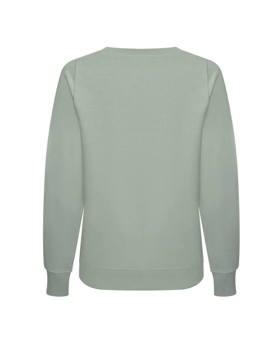 AWDIS JH030F - Sweat col rond femme