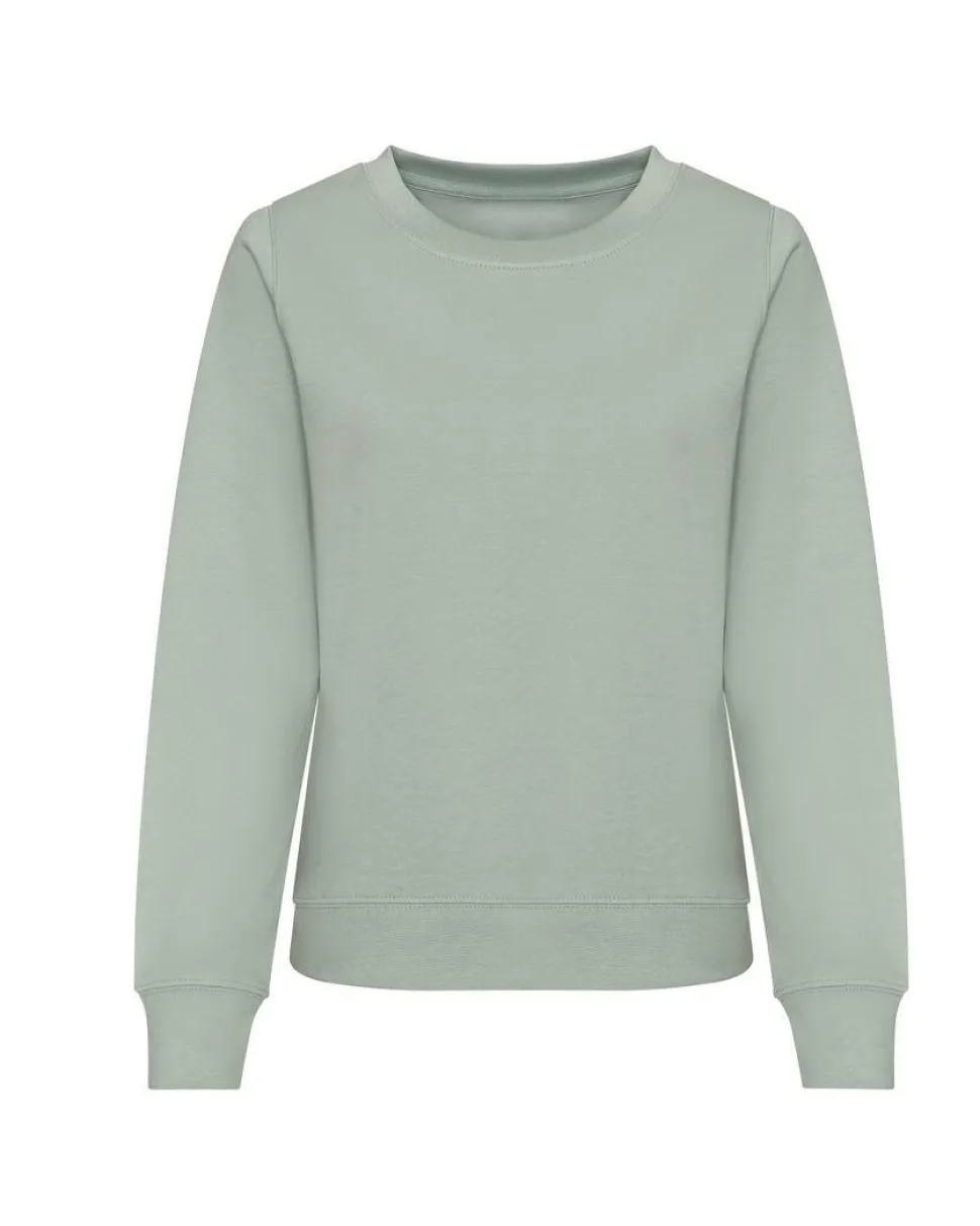 AWDIS JH030F - Sweat col rond femme