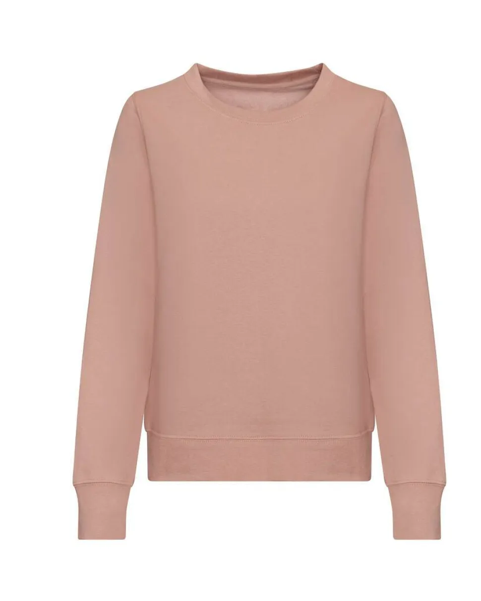 AWDIS JH030F - Sweat col rond femme