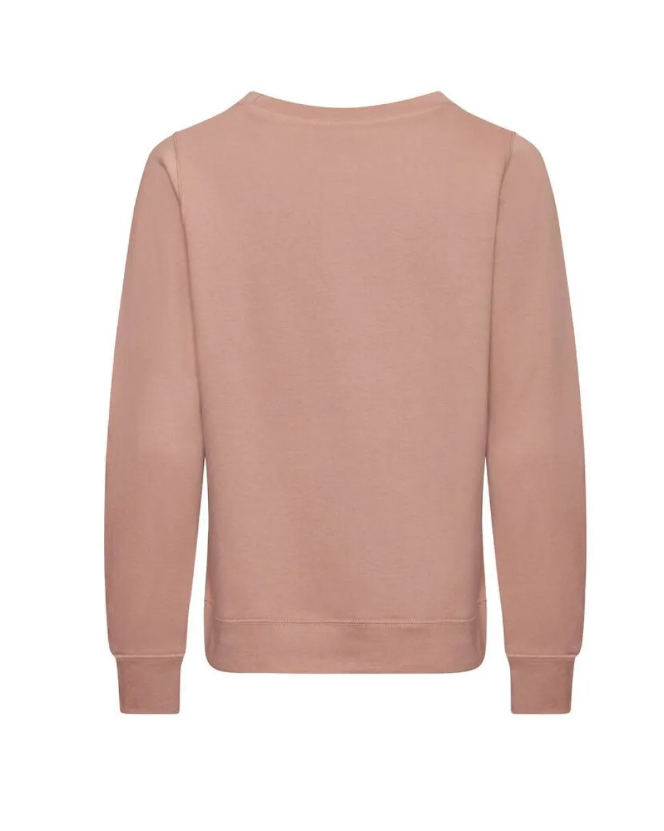 AWDIS JH030F - Sweat col rond femme